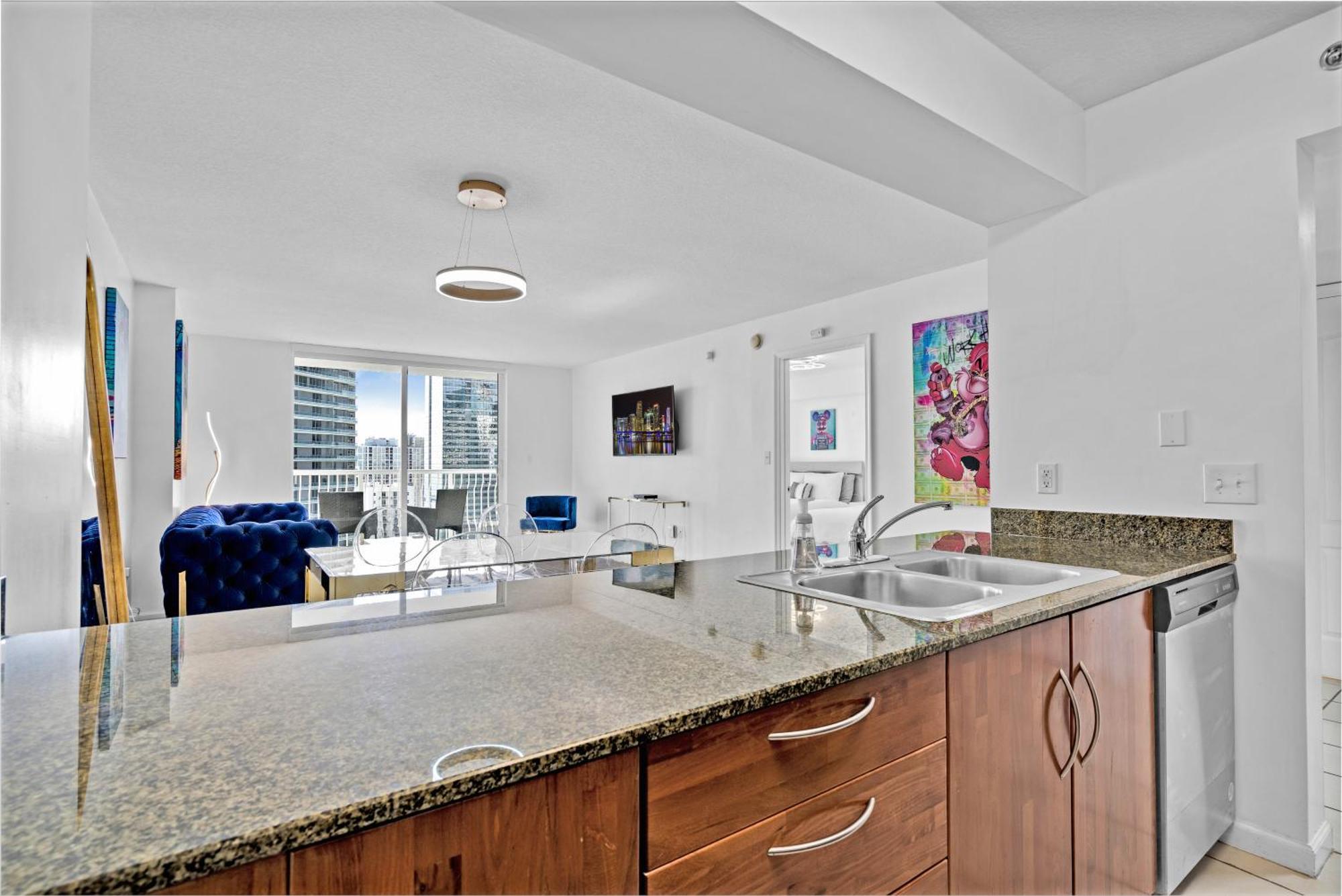 Gorgeous Apartment In Brickell Miami Bagian luar foto