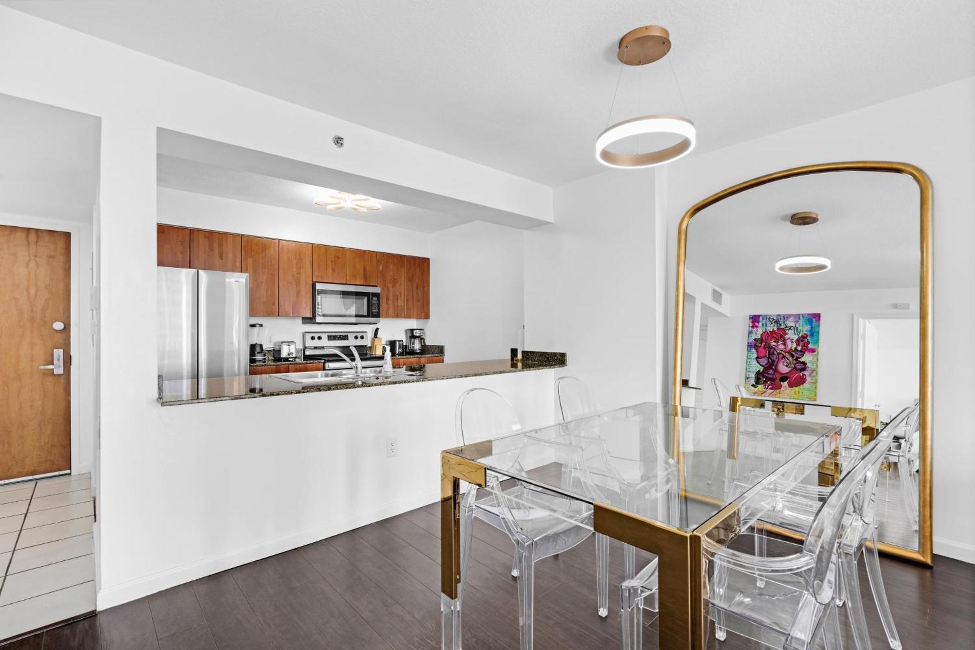 Gorgeous Apartment In Brickell Miami Bagian luar foto