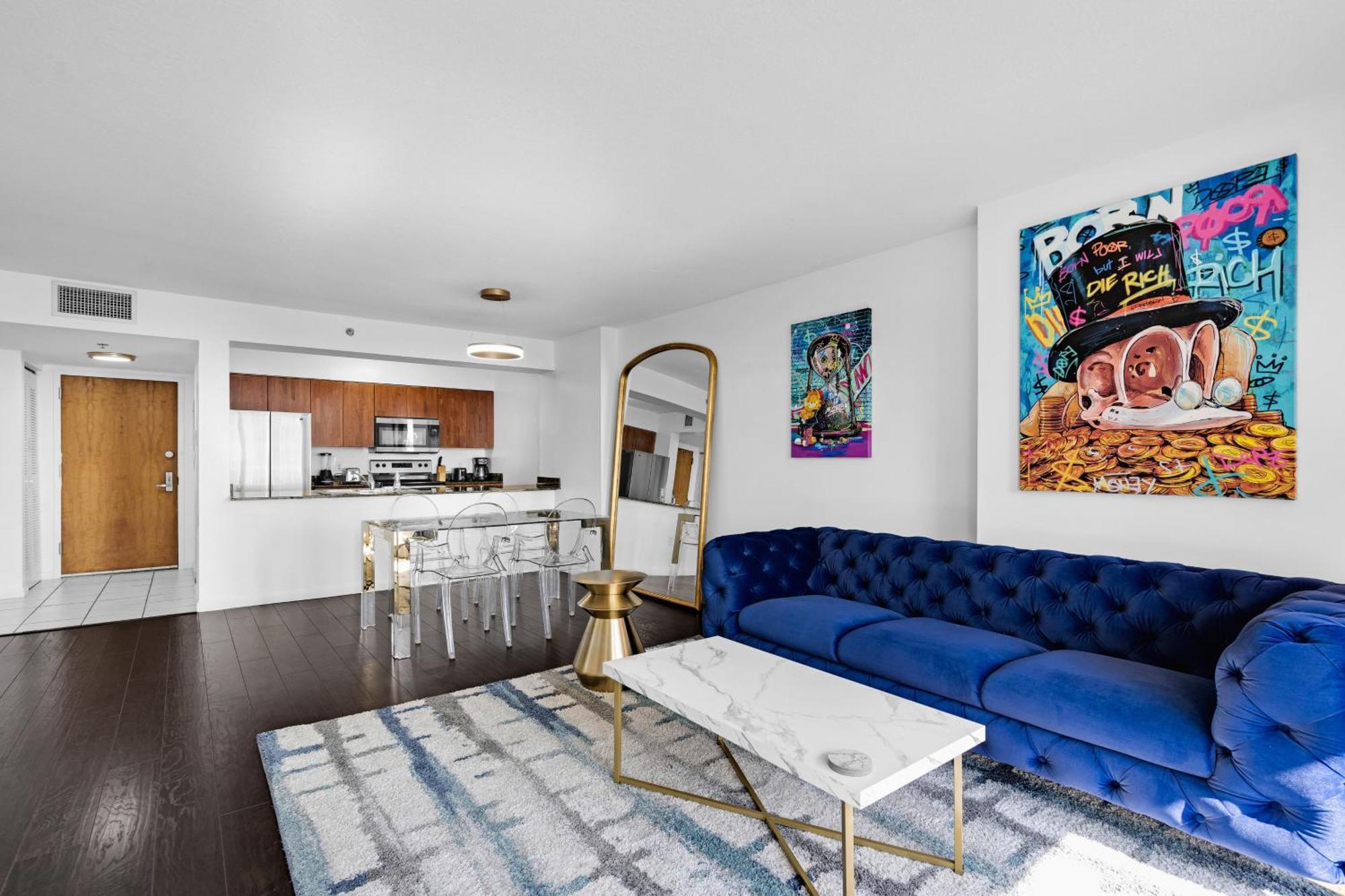Gorgeous Apartment In Brickell Miami Bagian luar foto